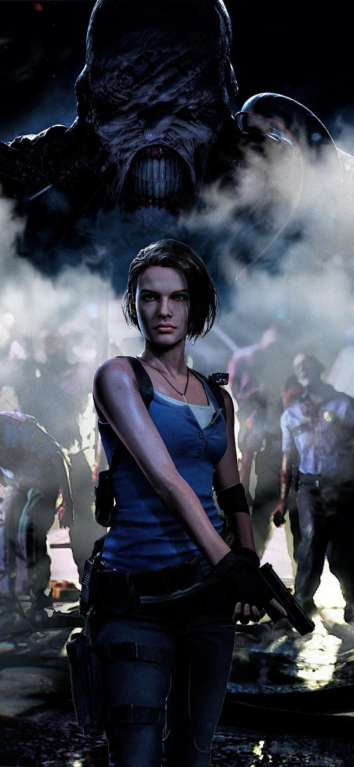 Resident Evil 3 Remake iPhone 11 обои в 2020 году | Resident Evil Girl Resident Evil 3 remake Valentine Resident Evil