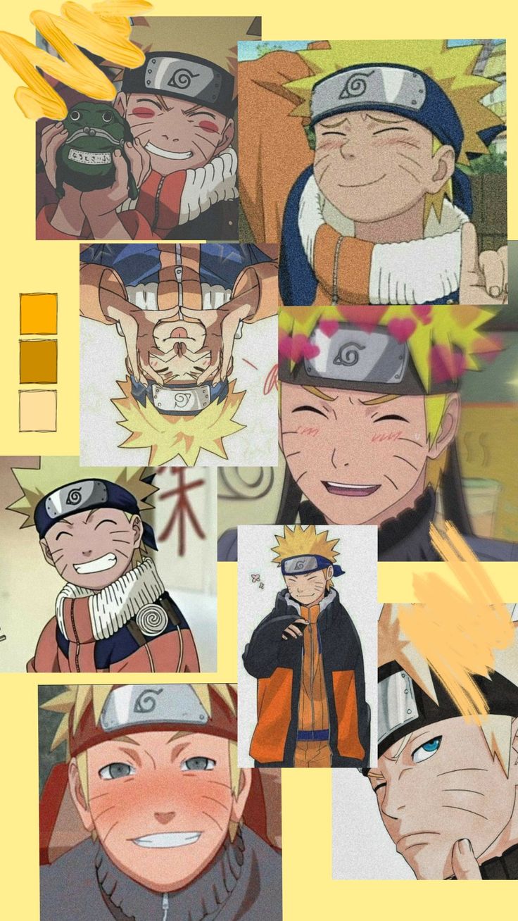 736x1308  Эстетика аниме,аниме обои,наруто,жёлтый цвет | Мультипликационные  иллютрации, Милые рисунки, Анимационные зарисовки