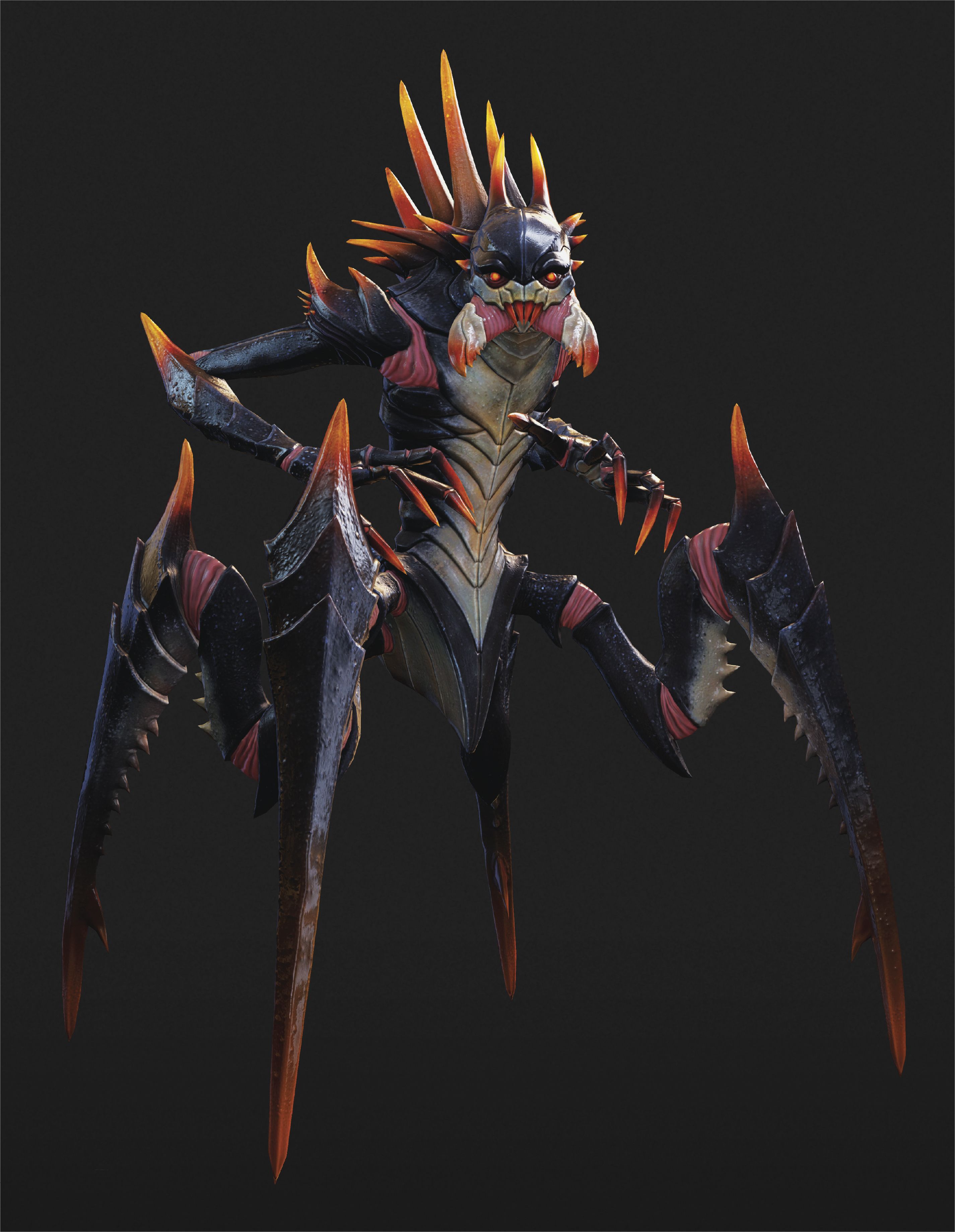 2851x3676   Концепт-арт XCOM 2 | Существо концепт-арт Инопланетный концепт-арт Концепт-арт