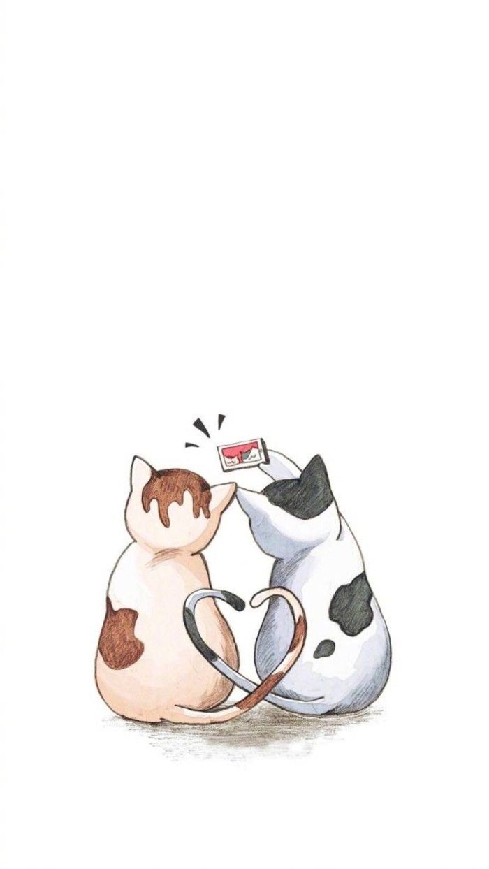 700x1244  堆糖，美好生活研究所 | Котята, Милые котики, Иллюстрации кошек