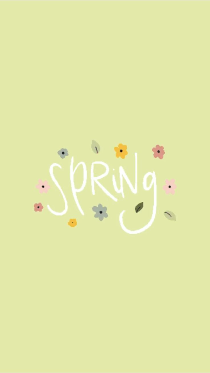 Весенние обои на телефон