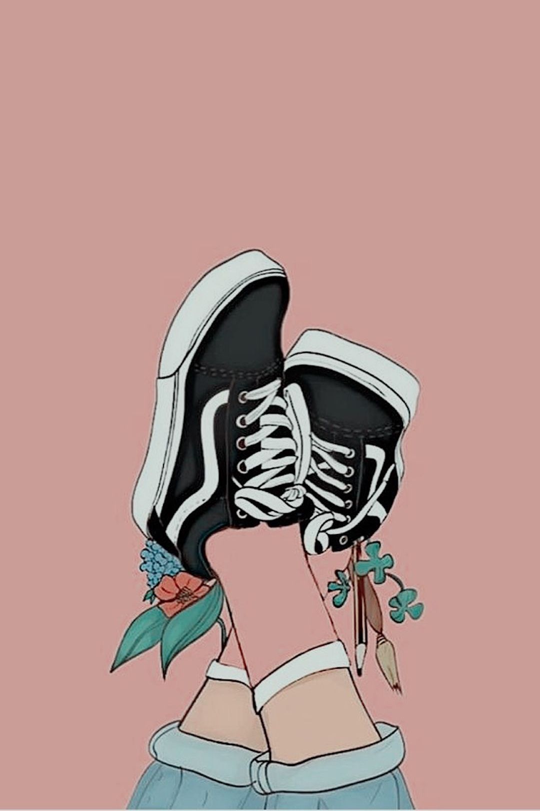 1080x1620  Модные обои для IPhone 2020 | Иллюстрации кошек, Иллюстрации лисы, Милые  рисунки