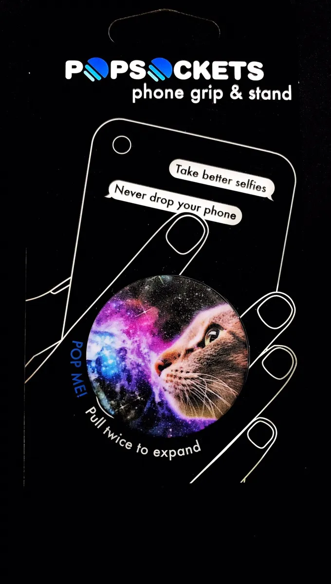 680x1200  Authentic PopSockets Cat Kitty Nebula Galaxy PopSocket Pop Socket Phone  Holder | eBay