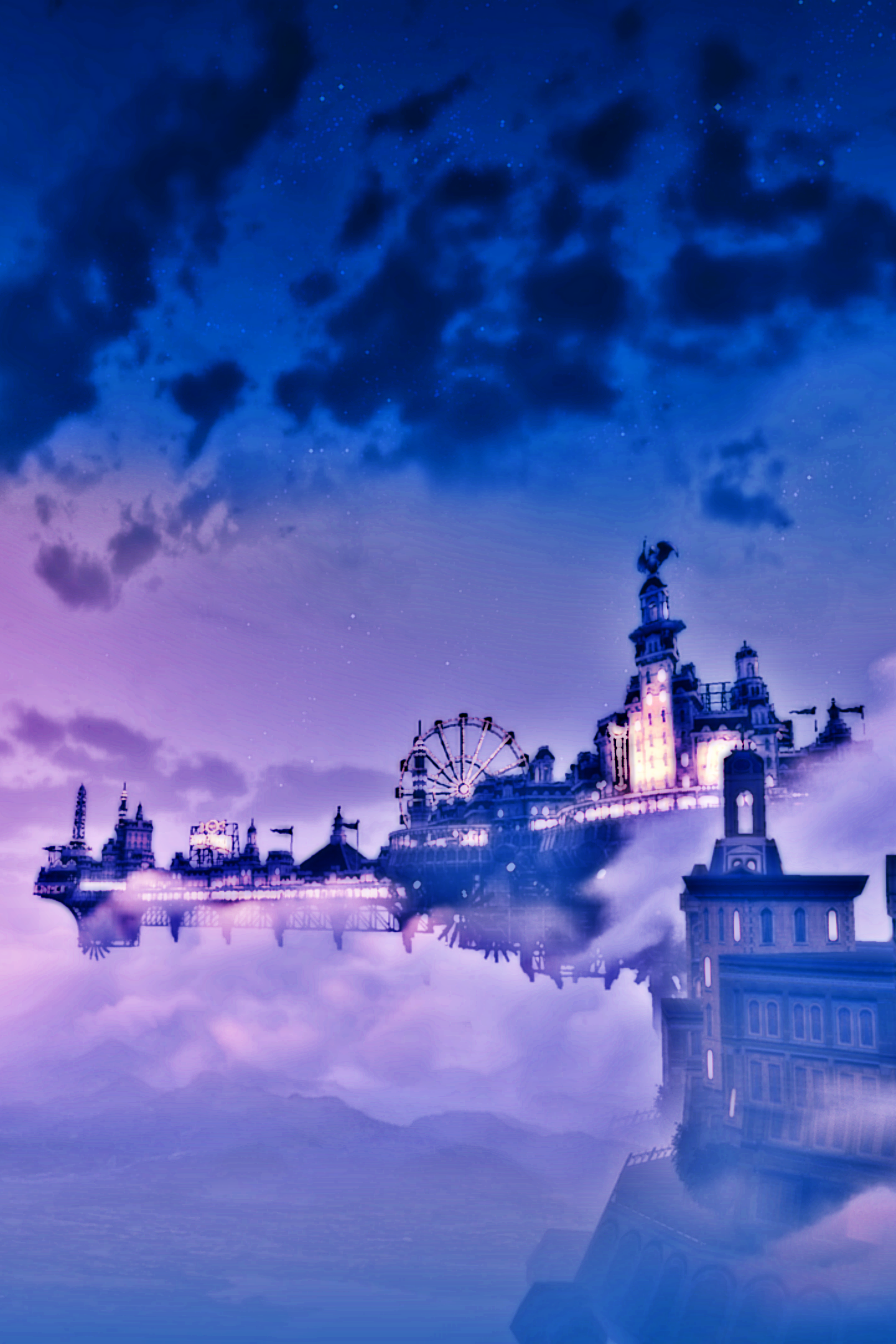 1440x2160  Bioshock Infinite Night Columbia Phone Wallpaper (ОБНОВЛЕНО) | Bioshock infinite Bioshock Bioshock art