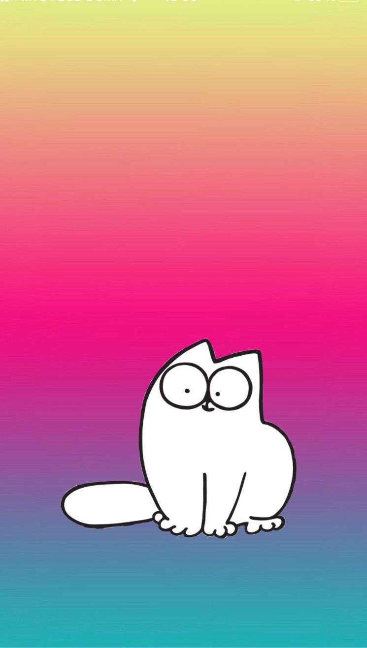 745x1317  Картинки милых мультяшных котиков - 67 фото