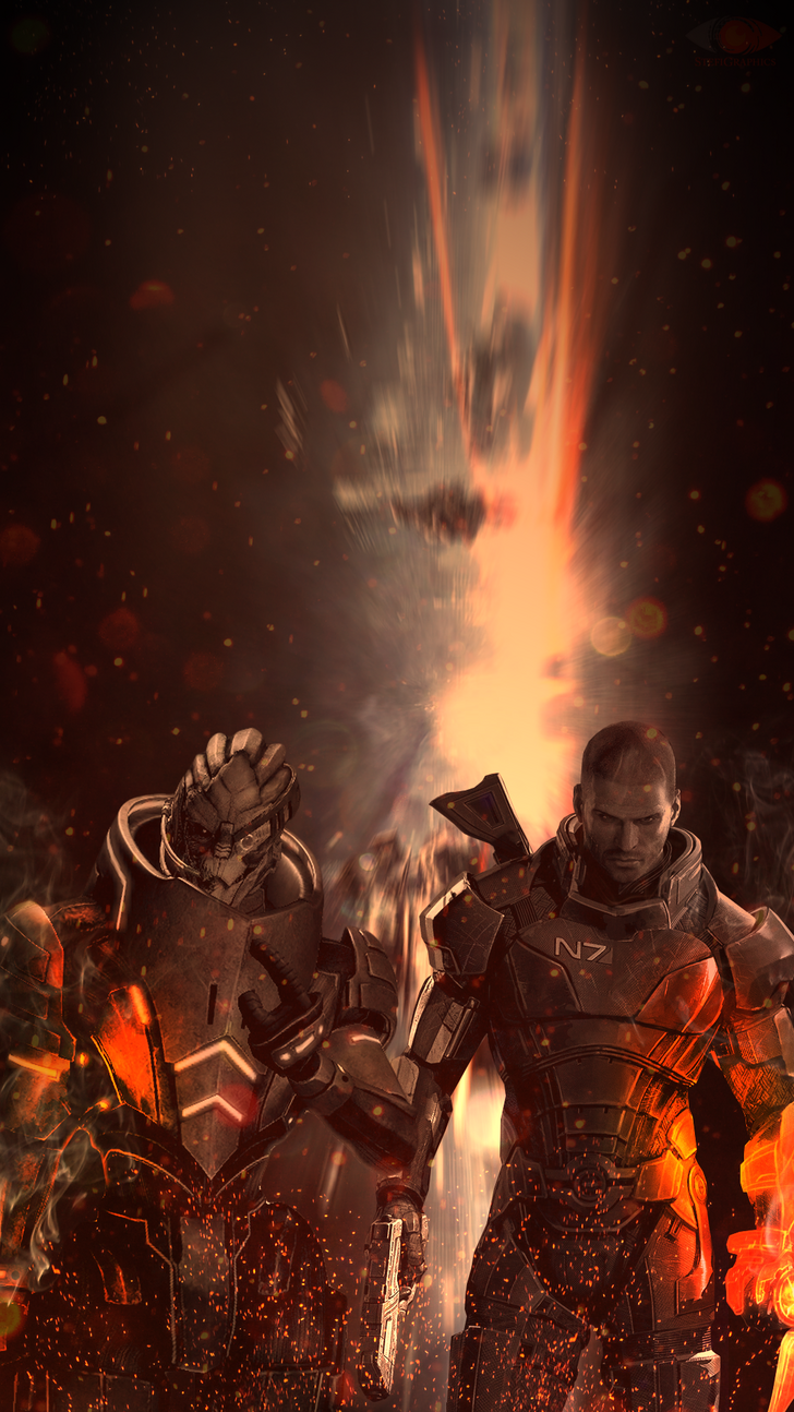 728x1294 Mass Effect Обои для телефона - Imgur