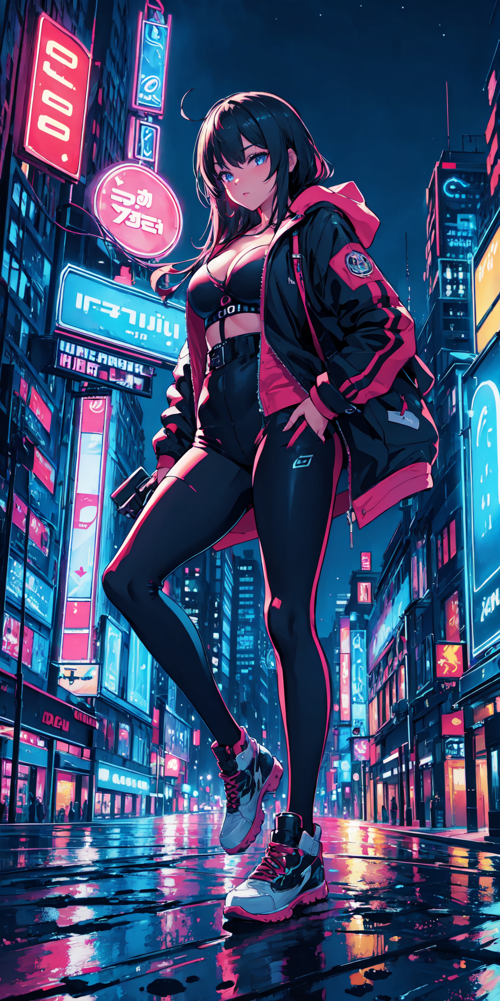 1024x2048  Девушки на фоне города | Пикабу