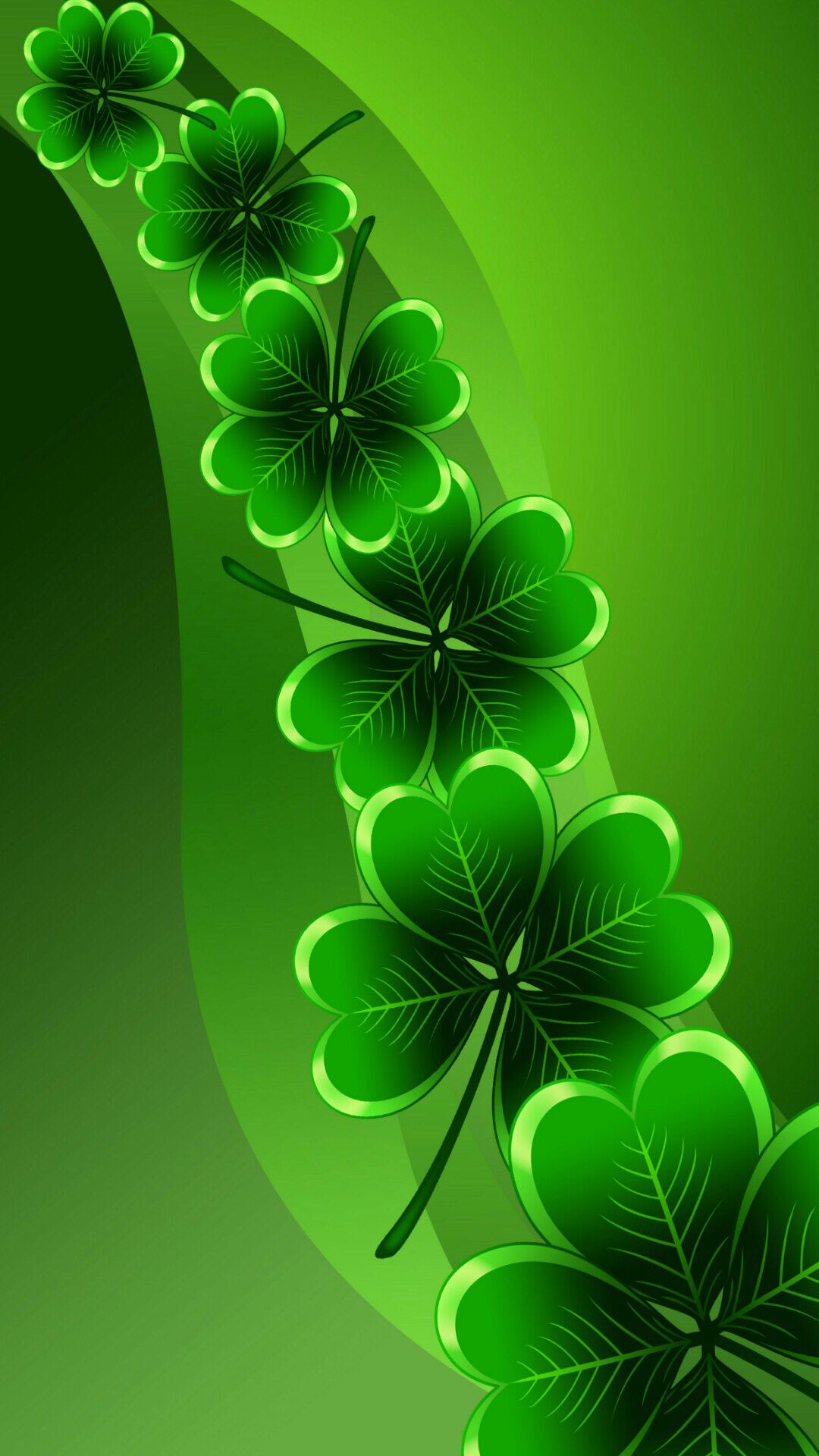 1080x1920  Shamrocks | Flower phone wallpaper, St patricks day wallpaper, Flower  wallpaper