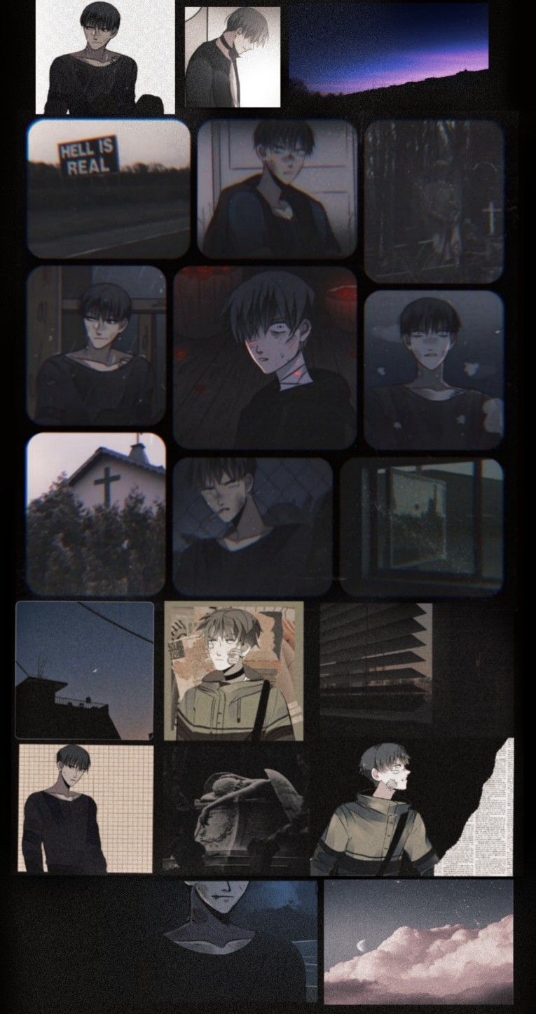 765x1448  Обои для телефона | Темные рисунки, Милые рисунки, Манхва