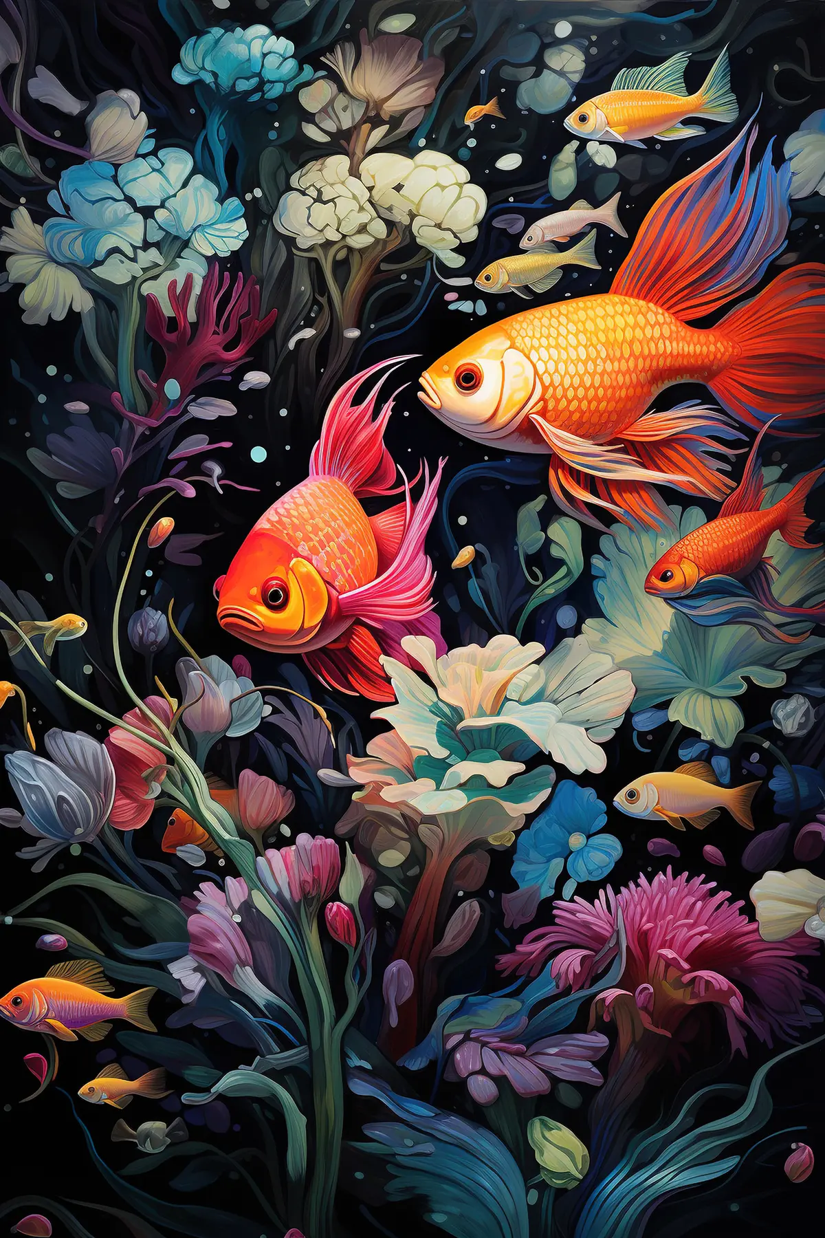 1200x1800  Обои для смартфона рыбки - фото и картинки abrakadabra.fun