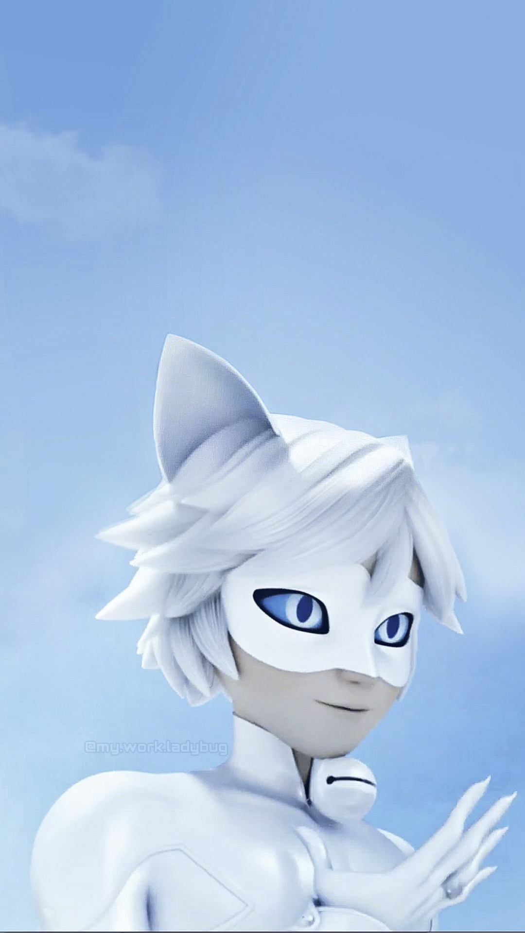 1080x1920  Леди Баг и Супер-Кот: Обои на телефон с Котом Бланом - YouLoveIt.ru