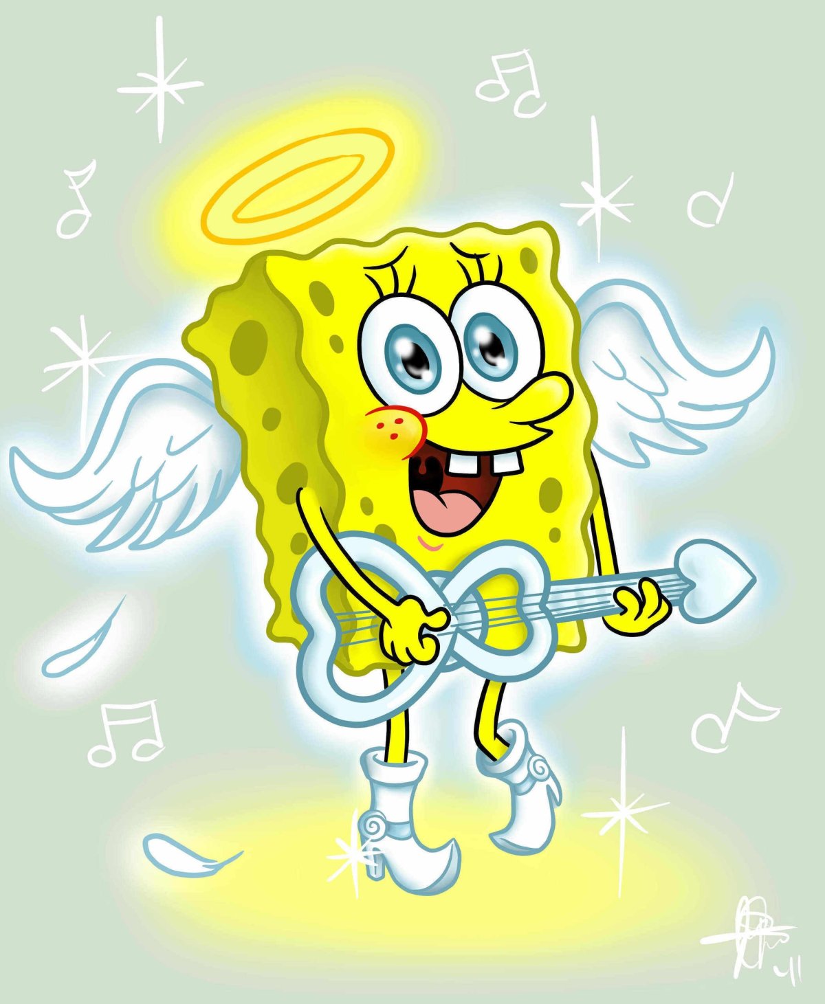 1200x1461  Губка Боб фон - 59 фото