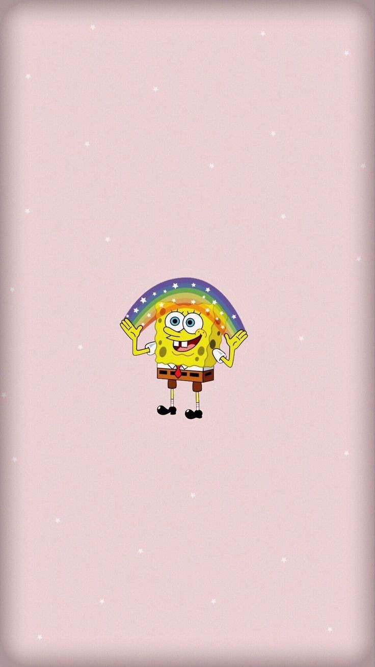 736x1309  Pin by Aislinn Vargas on spongebob | Spongebob wallpaper, Cute cartoon  wallpapers, Funny wallpapers