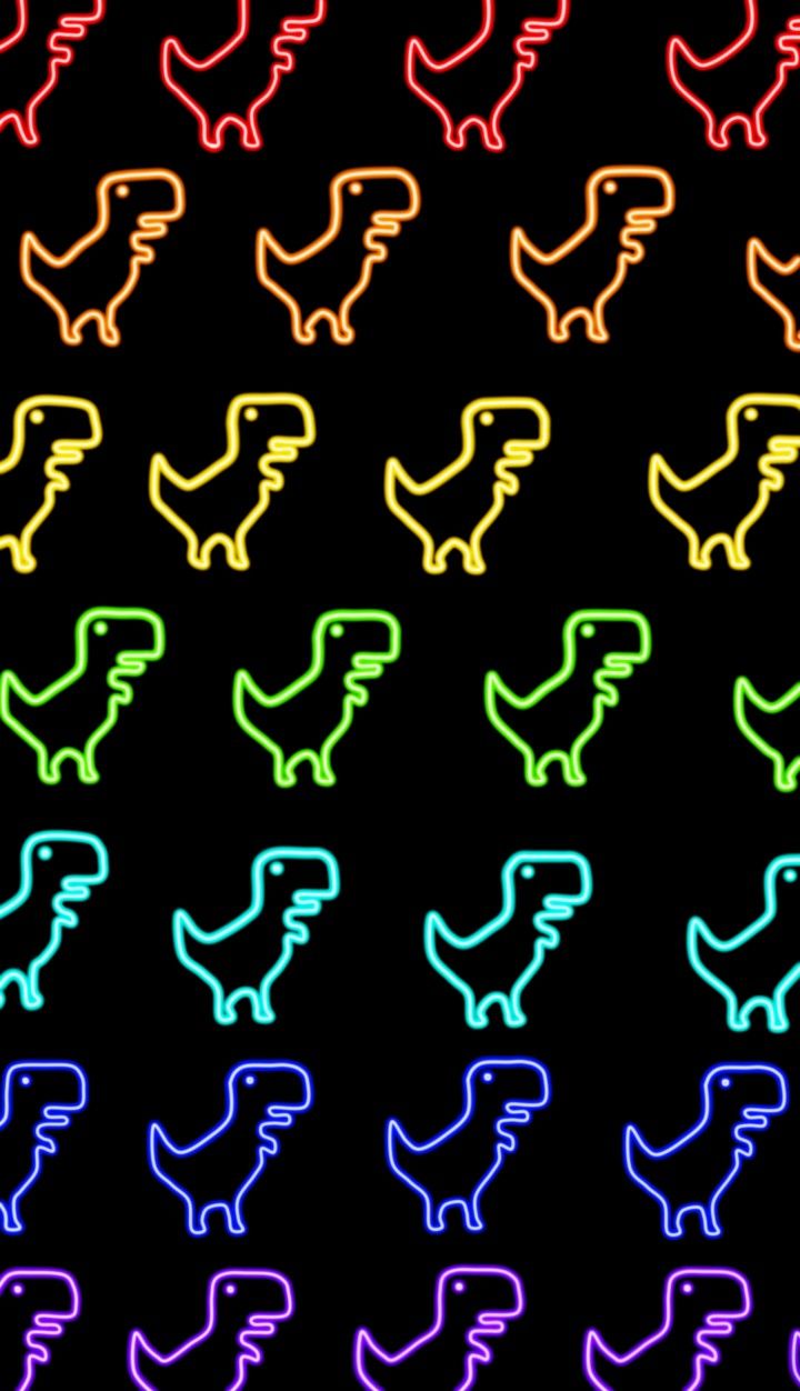 С динозаврами обои на телефон