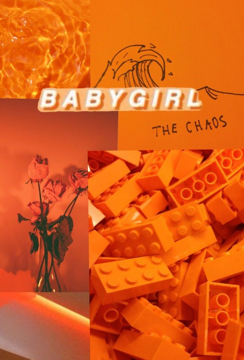 777x1145  WALLPAPERS | Оранжевый, Обои, Тумблер