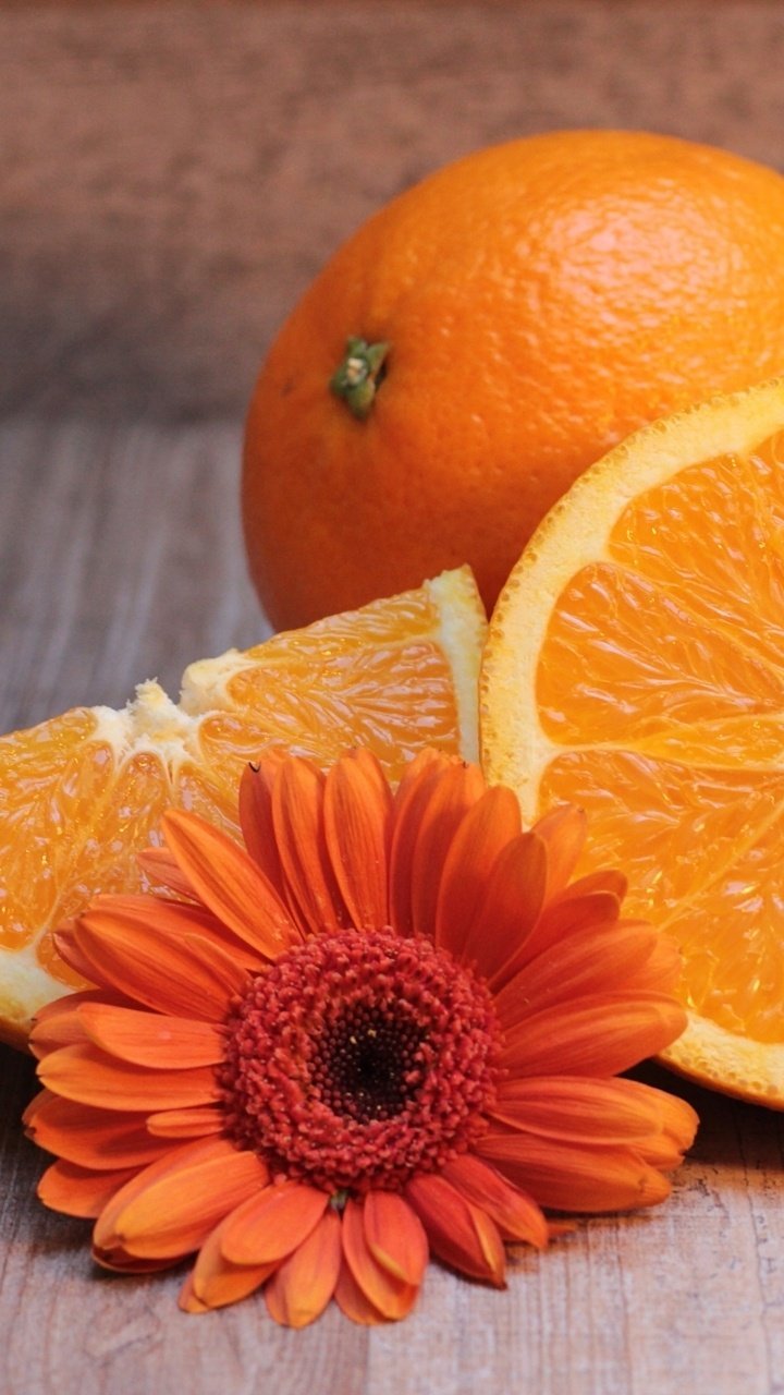 720x1280  Оранжевые обои на телефон - 71 фото