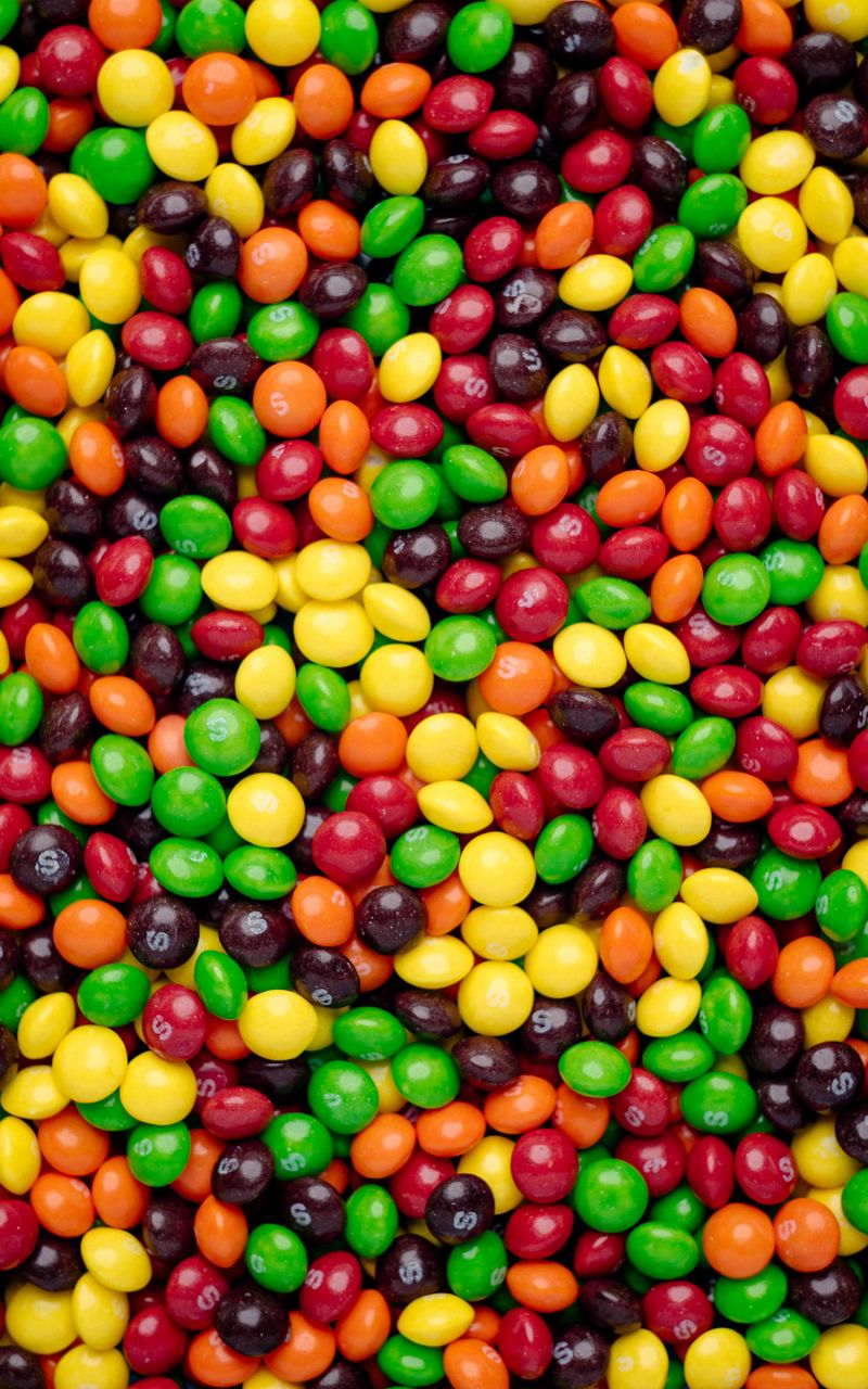 800x1280  Скачать 800x1280 конфеты, драже, разноцветный, десерт обои, картинки  samsung galaxy note gt-n7000, meizu mx2