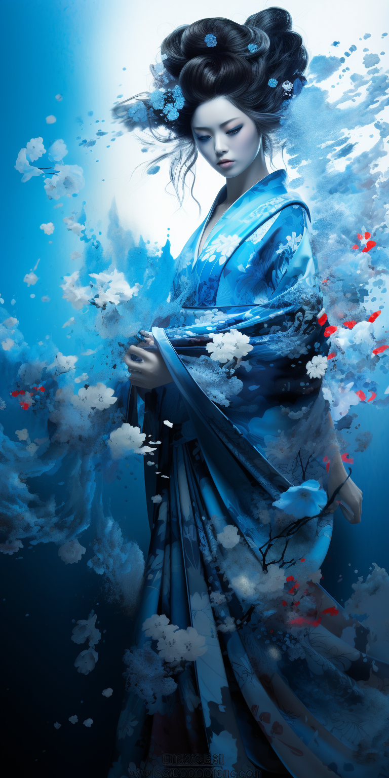 768x1536  Обои на телефон в стиле восточного фэнтези | Пикабу