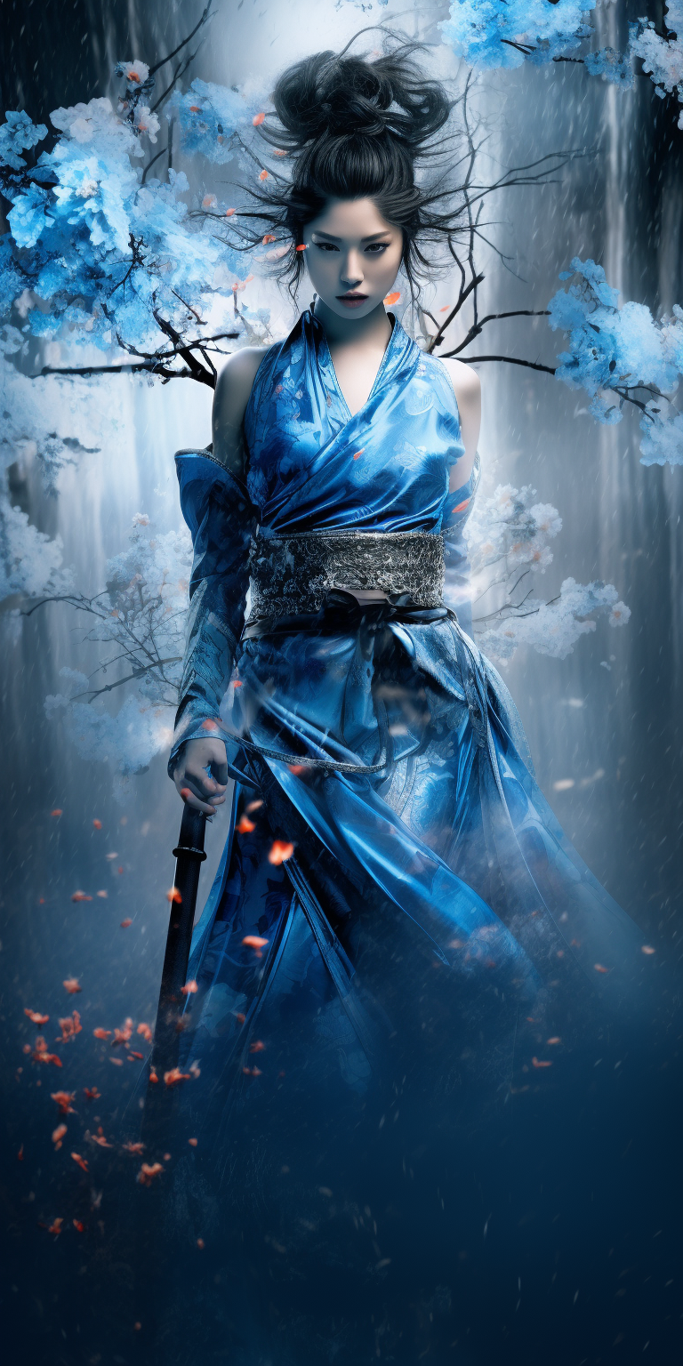 768x1536  Обои на телефон в стиле восточного фэнтези | Пикабу