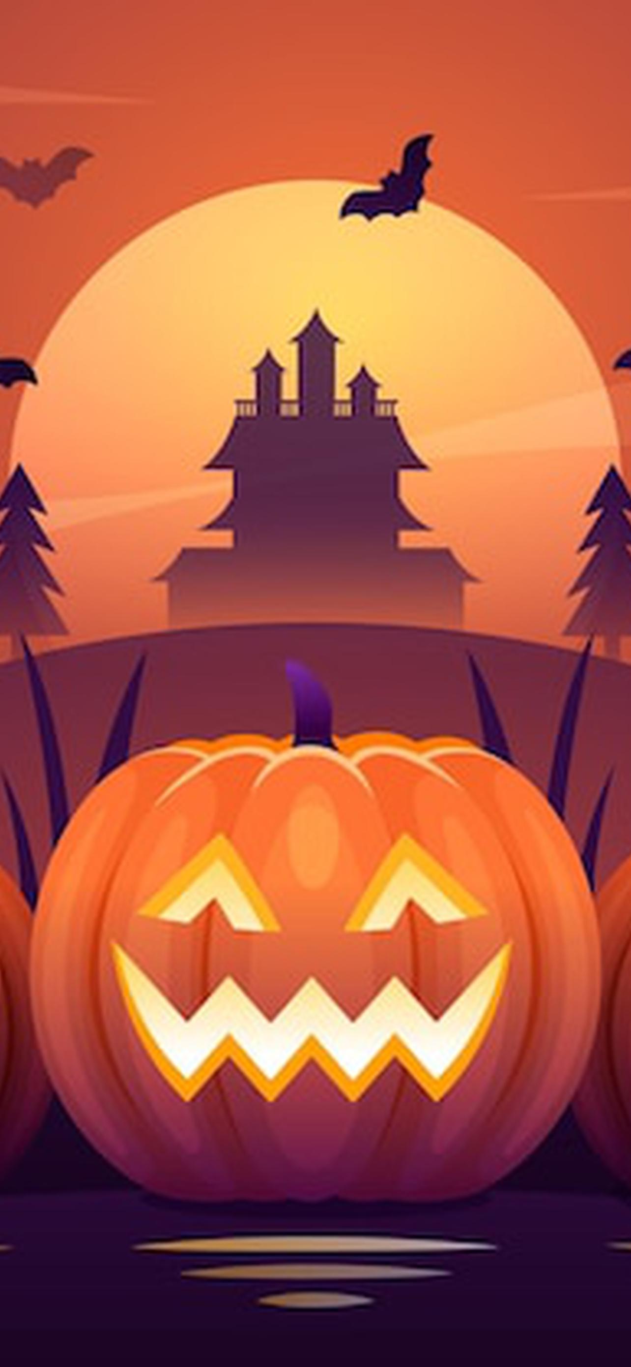 1284x2778  Хэллоуинские обои на телефон [34+ изображений]