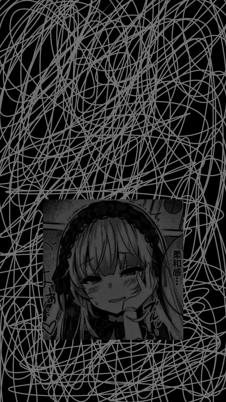 720x1280  Обои на телефон чёрно-белые | Рисунки, Милые рисунки, Обои