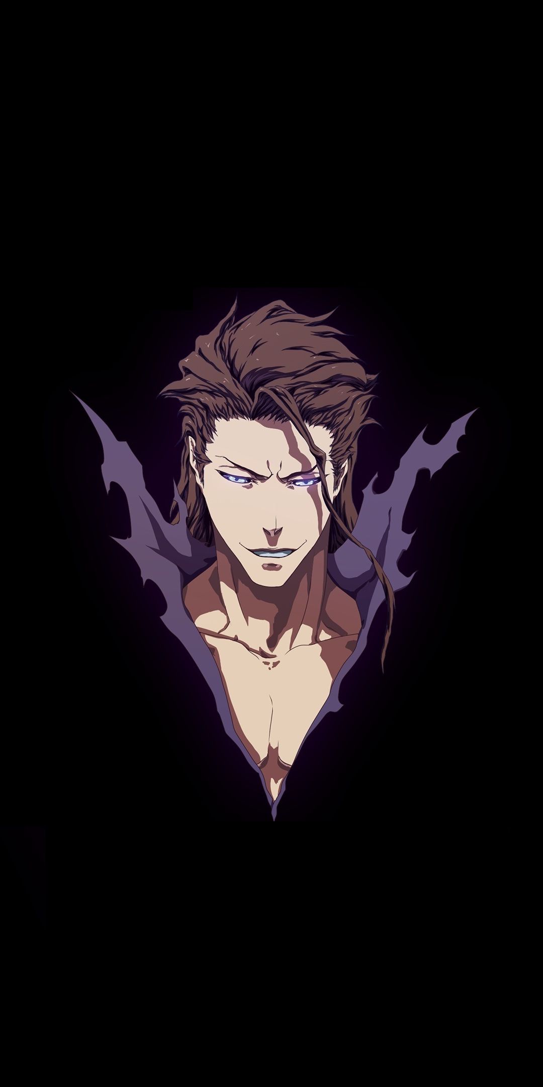 1080x2160  Sōsuke Aizen, Bleach, minimal, artwork, 1080x2160 wallpaper | Bleach anime,  Bleach anime art, Bleach manga