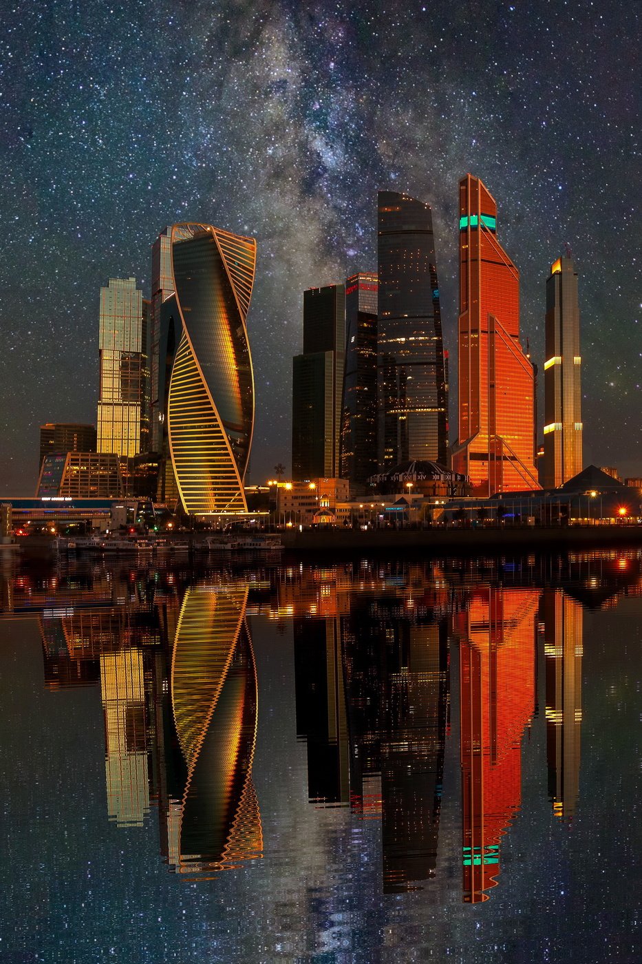 933x1400  Небоскребы Москва Сити - 67 фото
