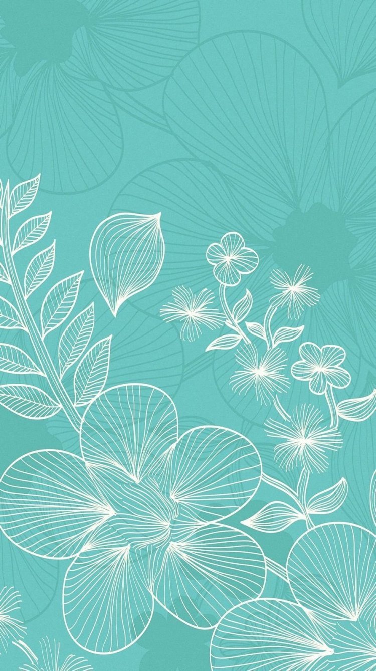 750x1340  Обои на телефон мятного цвета - 74 фото