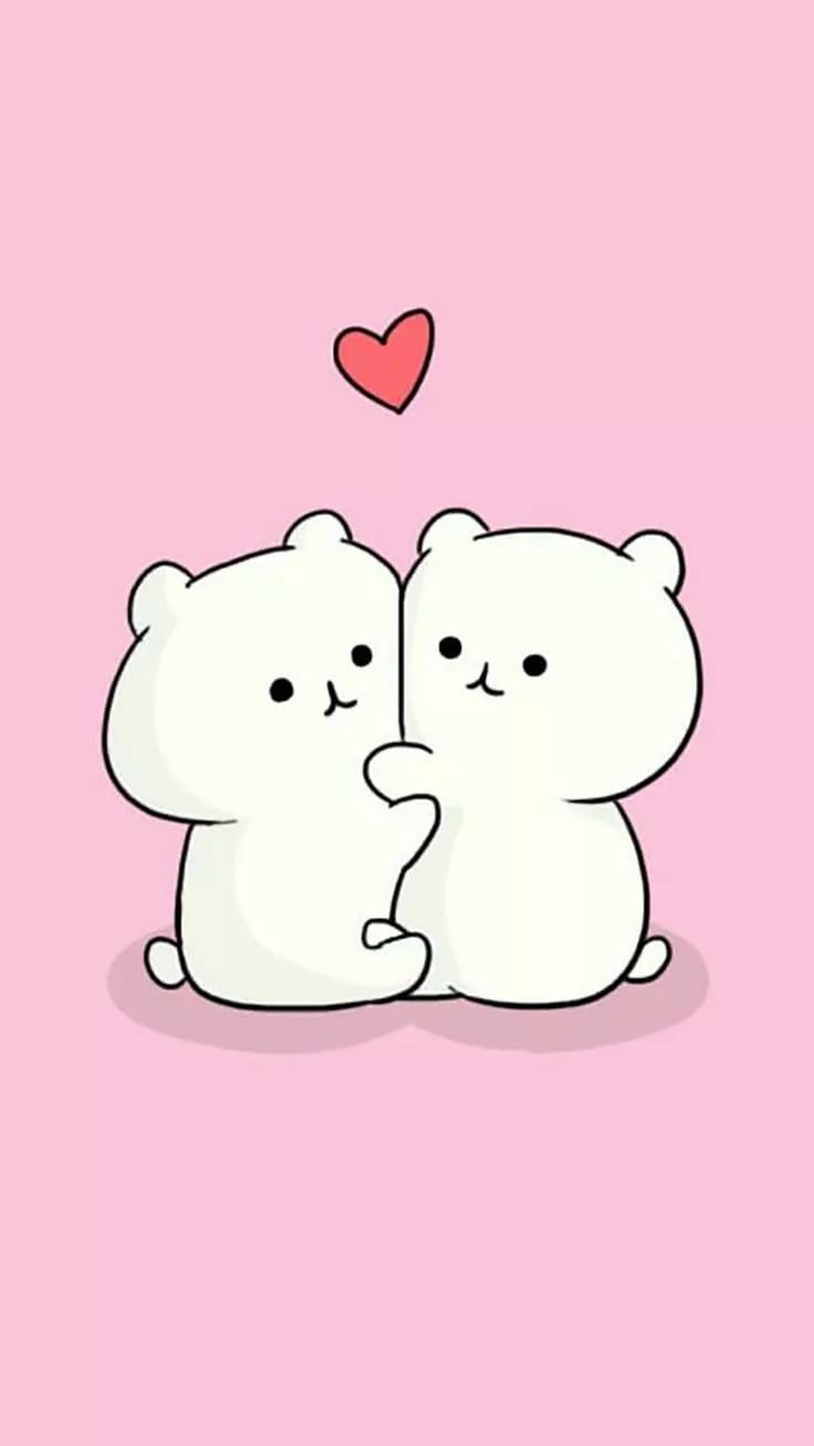 736x1308  Прикольные парные обои на телефон для лучших подруг