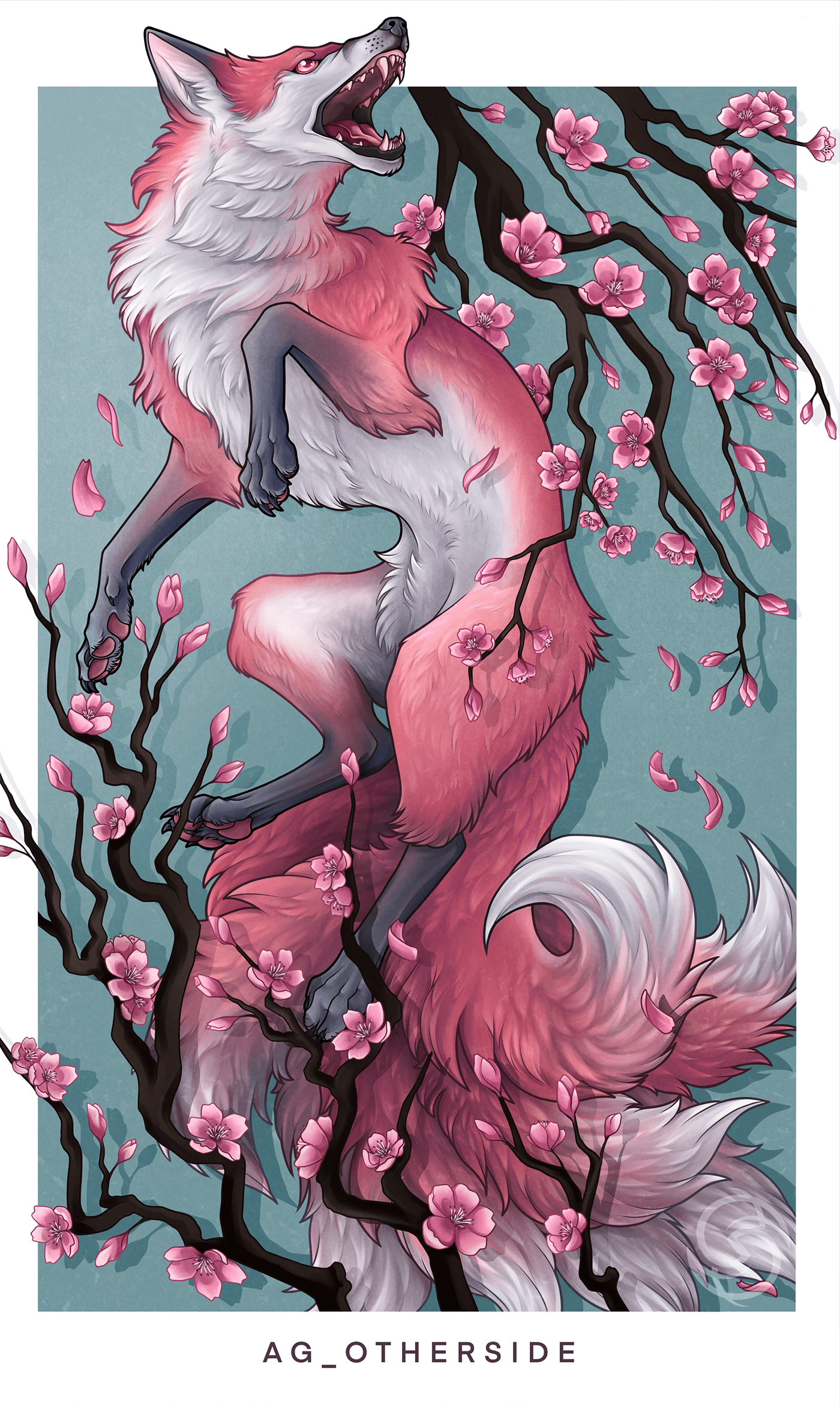 1400x2343  Pin by Bombastikgirl on Wallpapers | Fox artwork, Fox art, Fox illustration