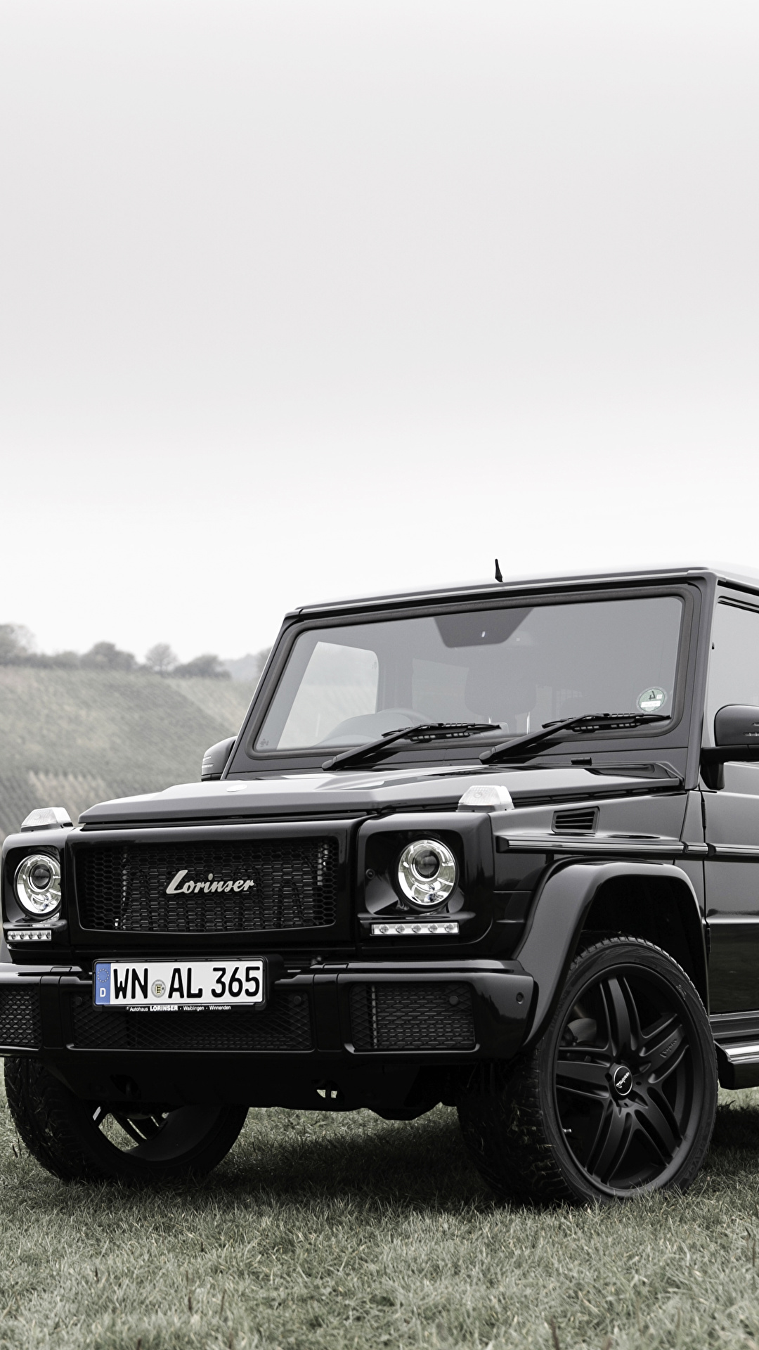 1080x1920  Фото Автомобили Мерседес бенц Lorinser W463 G-Class 1080x1920