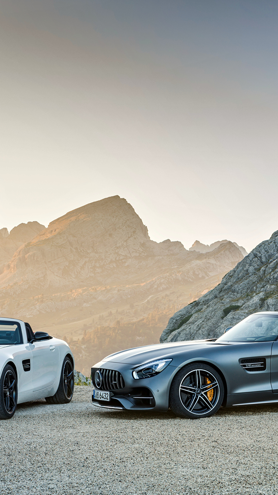 1080x1920  Обои для рабочего стола Mercedes-Benz AMG GT Кабриолет 1080x1920