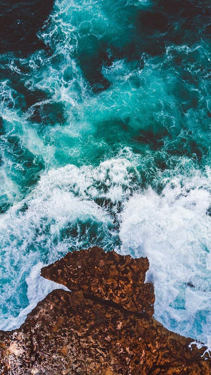 736x1308   Вода, океан, облака, 