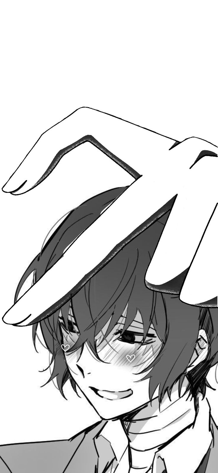 736x1594  Дазай парные обои сердечко | Милые рисунки, Эскизы персонажей, Анимационные  зарисовки