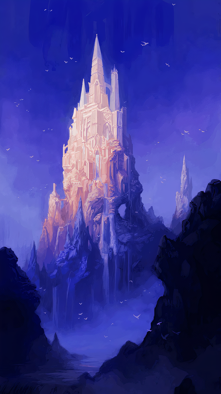 720x1280  Рисованная красота на обои ваших телефонов (720x1280) | Пикабу