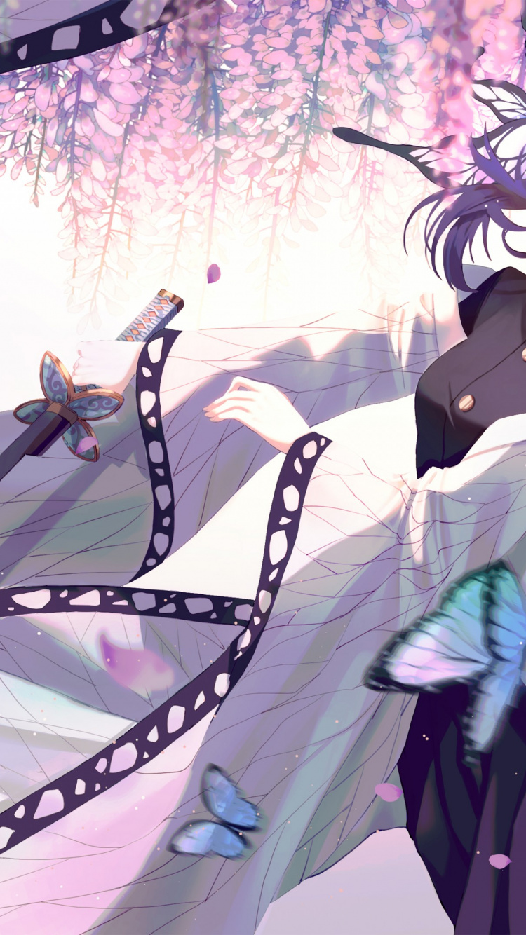 750x1334  Обои Танджиро Камадо, Незуко Камадо, убийца демонов kimetsu no yaiba,  аниме, растение для iPhone 6, 6S, 7, 8 бесплатно, заставка 750x1334 -  скачать картинки и фото