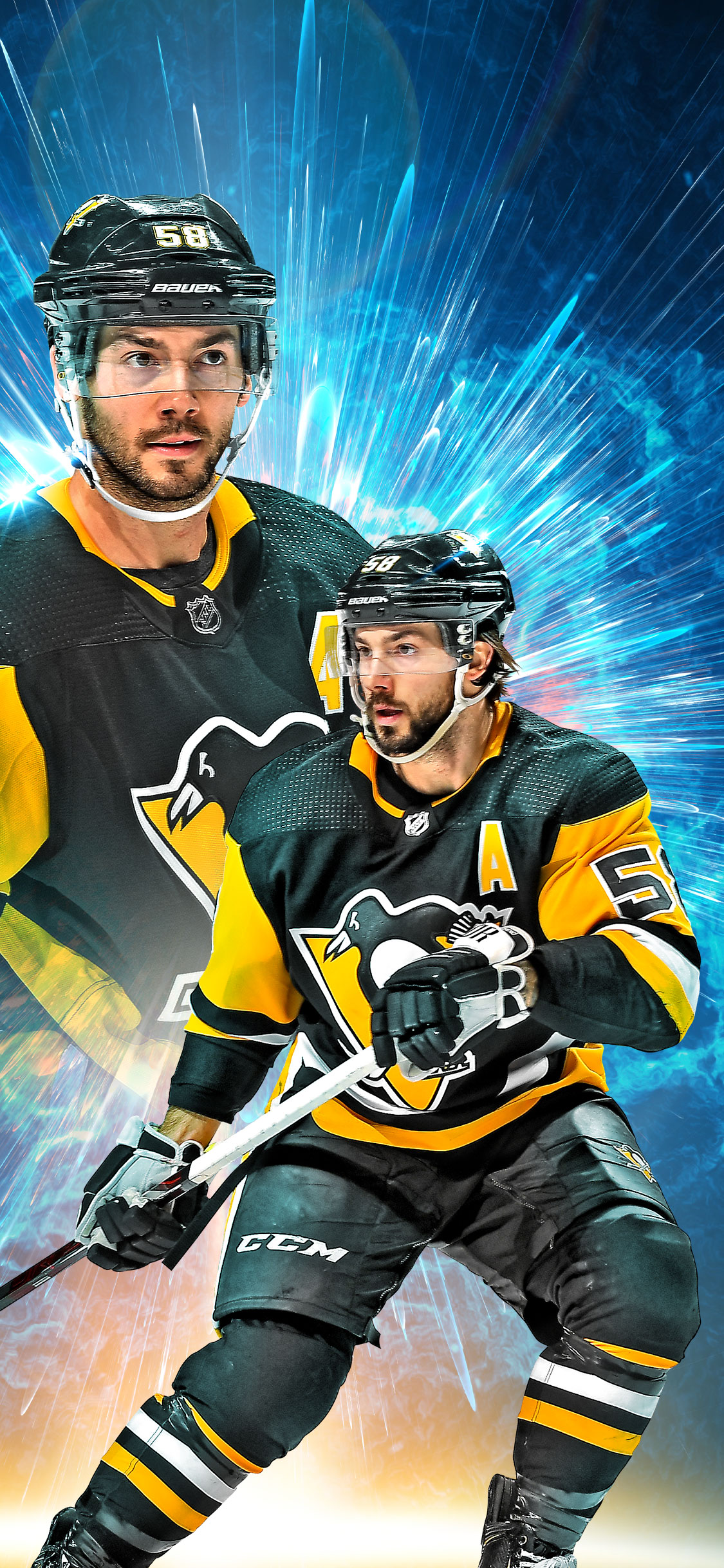 1125x2436  Wallpapers | Pittsburgh Penguins