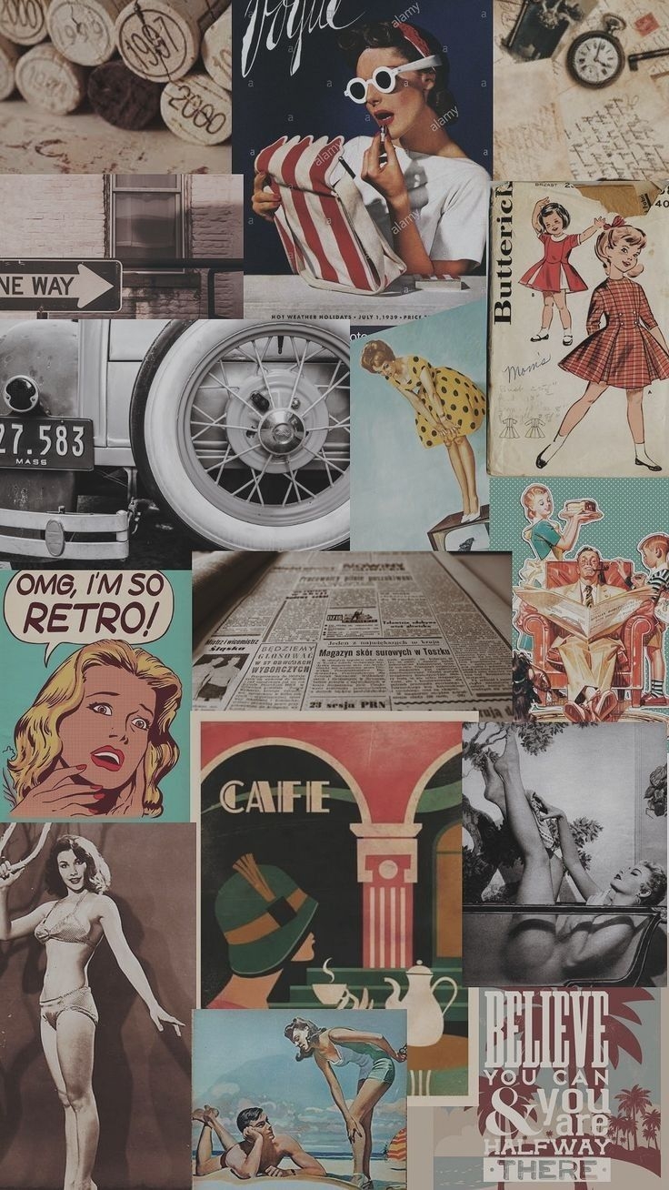 736x1308  Ретро обои на телефон - 39 фото