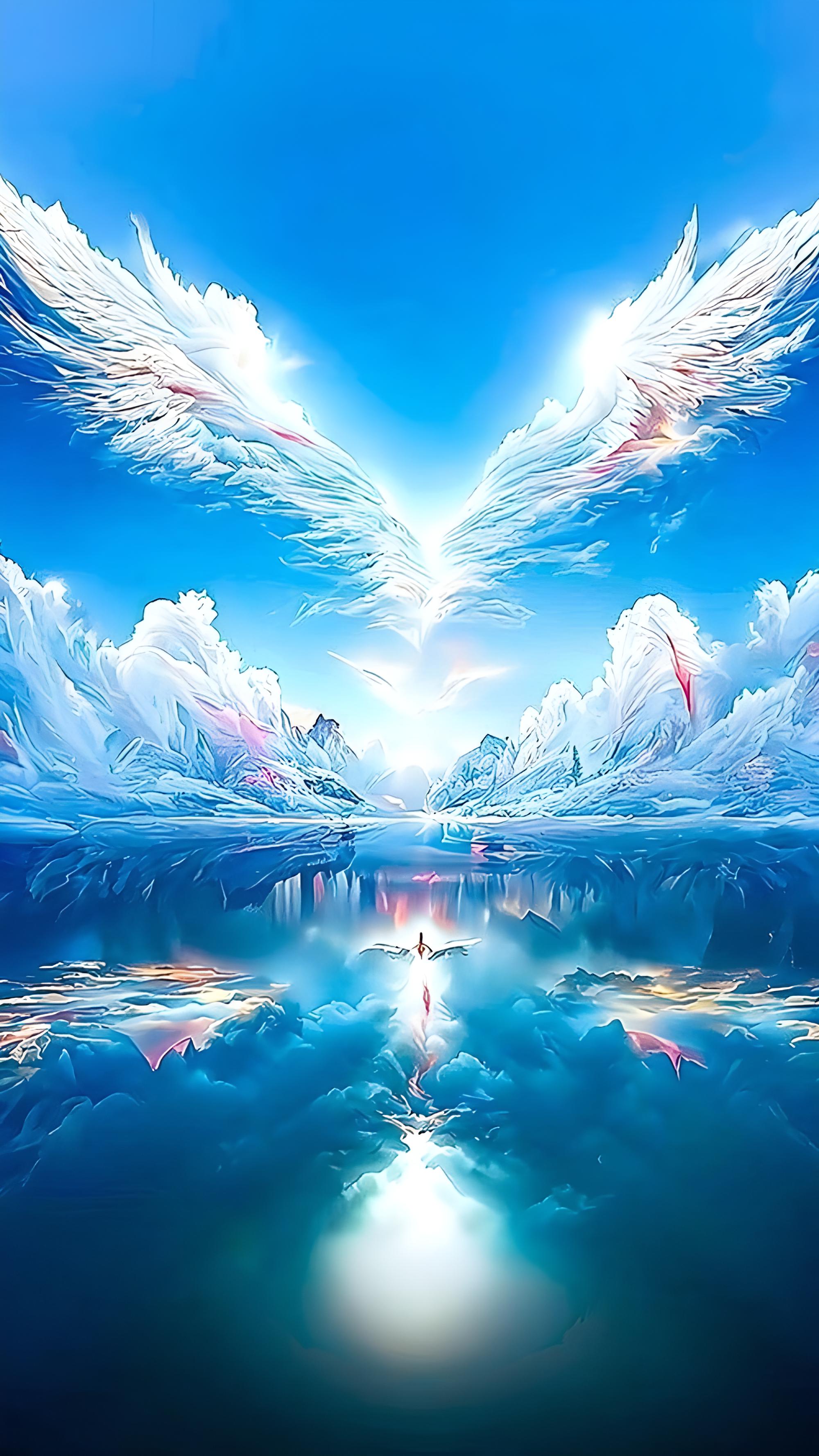 2000x3556  Небесно голубой обои для телефона, HD заставки и картинки на экран  блокировки 720x1280 | Akspic