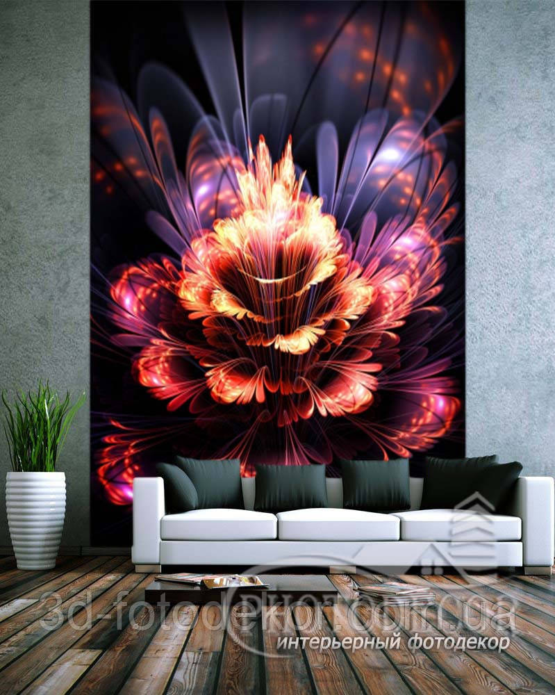 799x1000  Фото обои \"Красивый абстрактный цветок\" - Любой размер! Читаем описание!  (ID#859281270), цена: 420 ₴, купить на Prom.ua