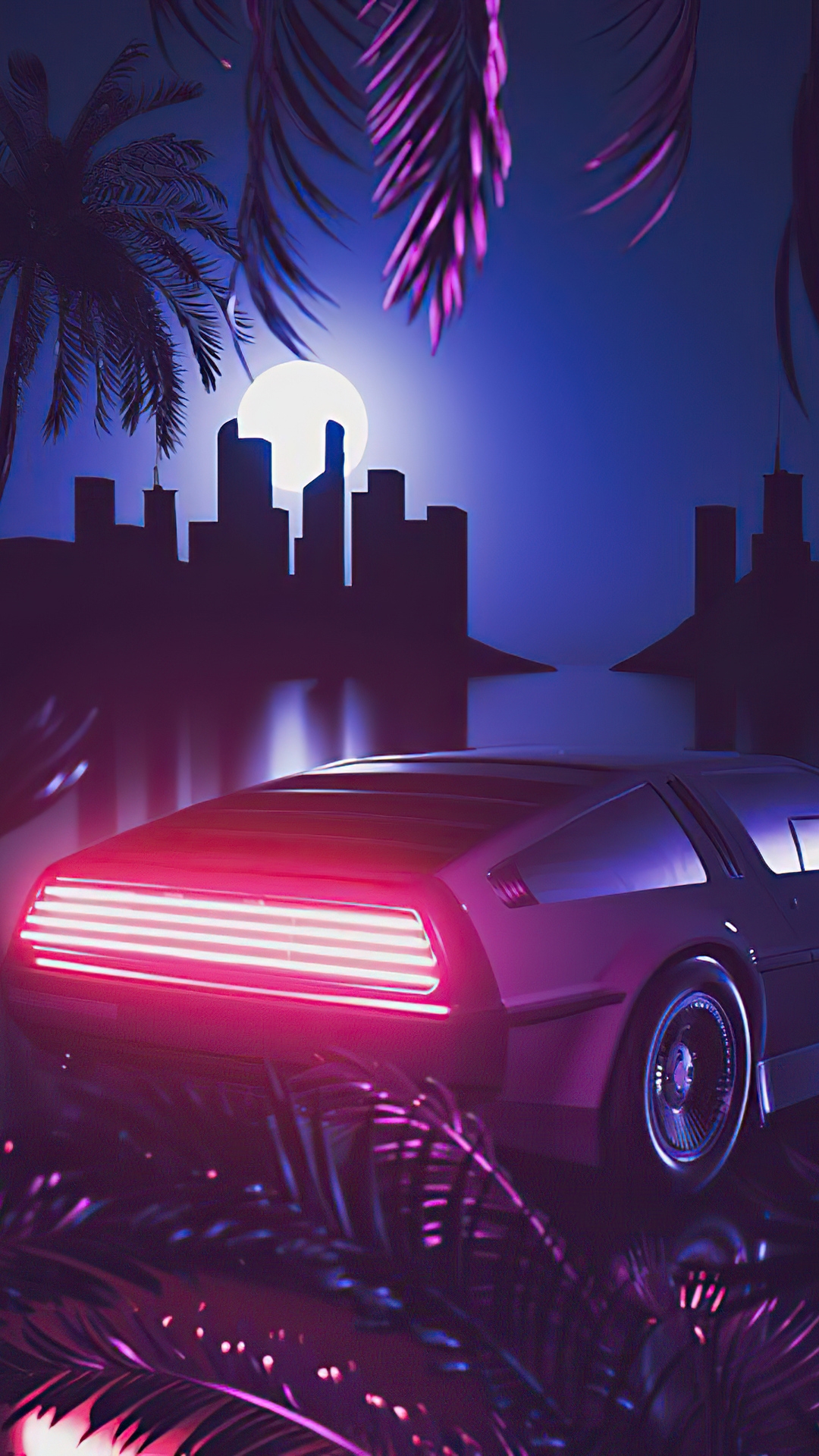 Ferrari f40 Retro Wave