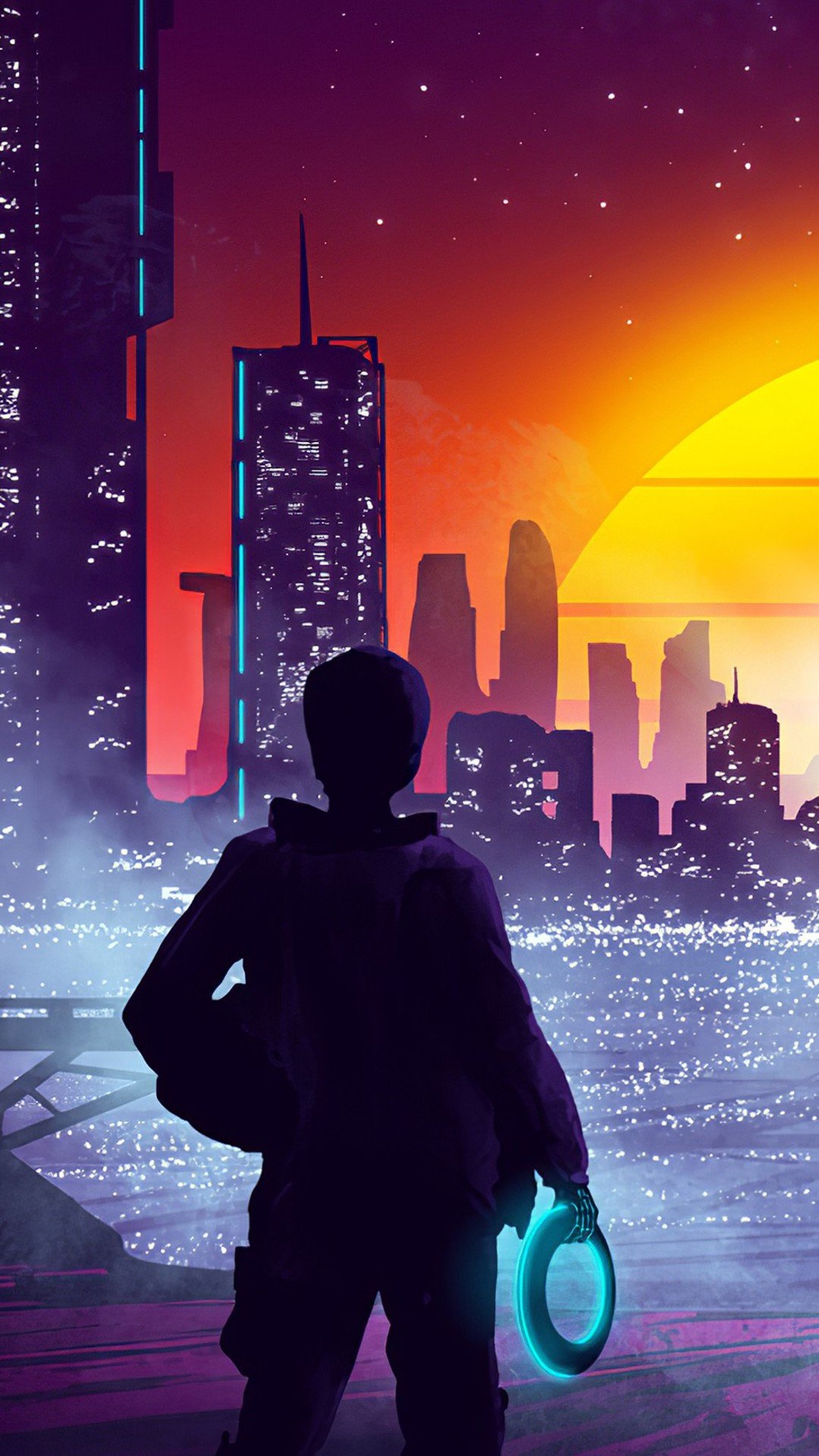 1080x1920  Ретровейв обои на телефон - 65 фото