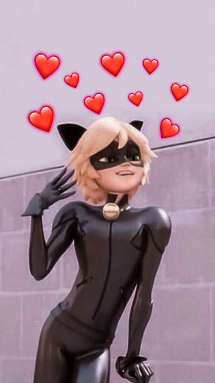 720x1280  Леди Баг и Супер Кот: Романтичные заставки на телефон - YouLoveIt.ru