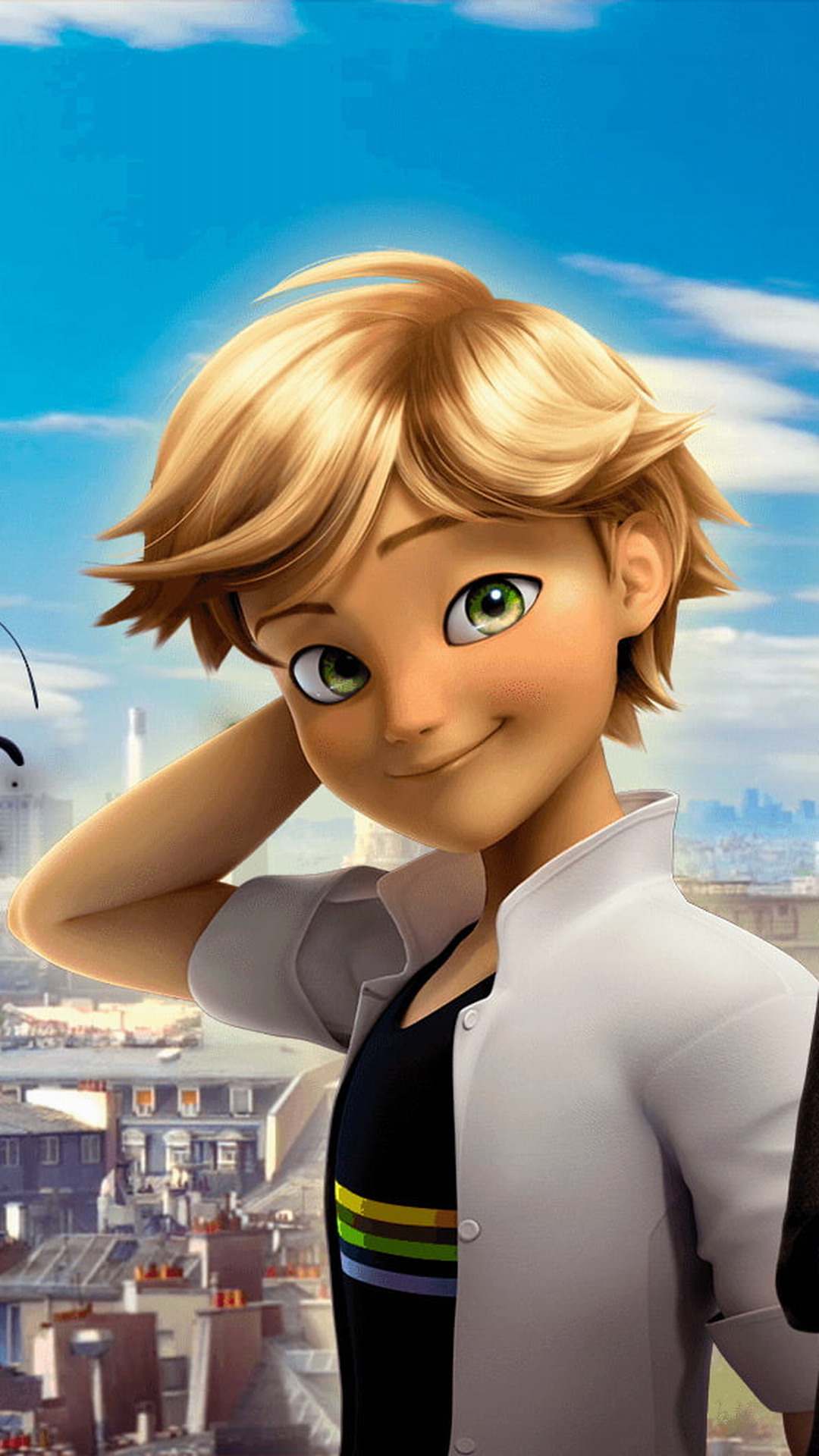 1080x1920  Мистер Баг, Леди Нуар, Лука, Маринетт, Кагами, Адриан и Кот Блан на супер  милых артах по Леди Баг - YouLoveIt.ru