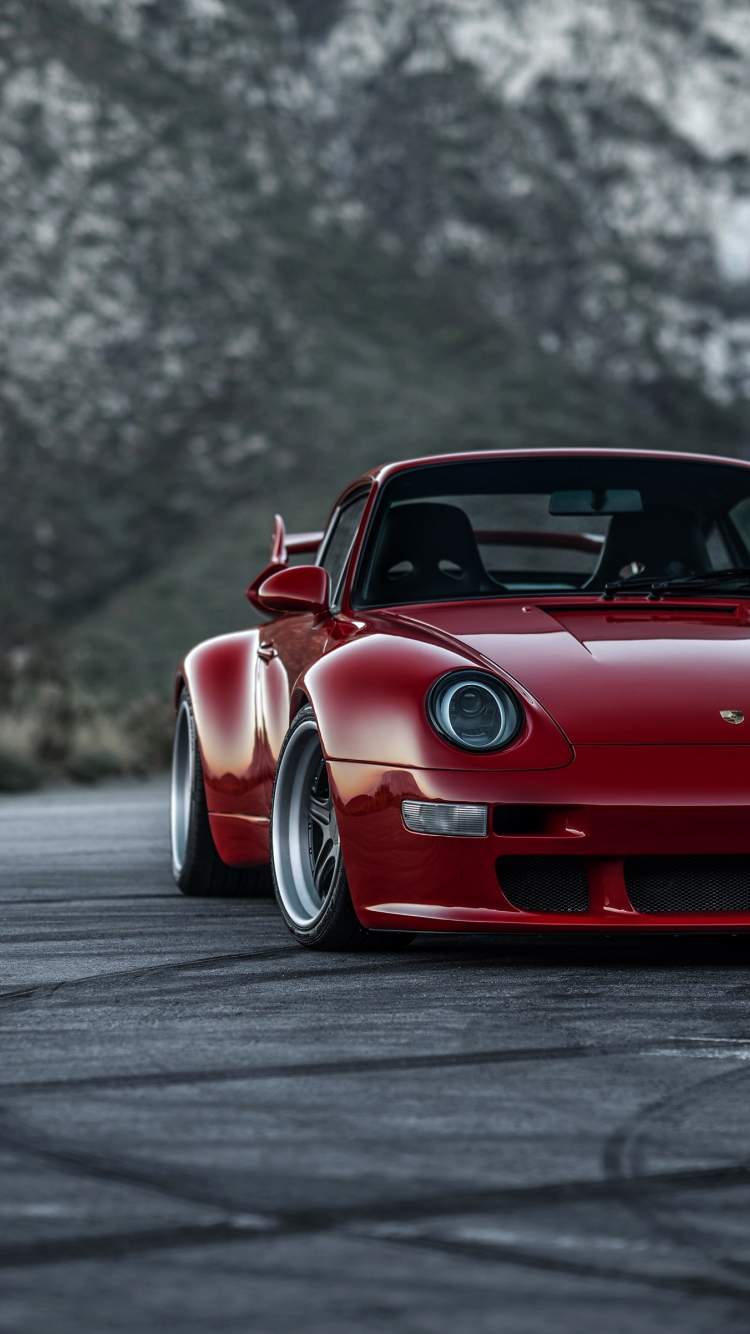 750x1334  Porsche 911 GT2 Dark Wallpapers — Суперкар Обои iPhone