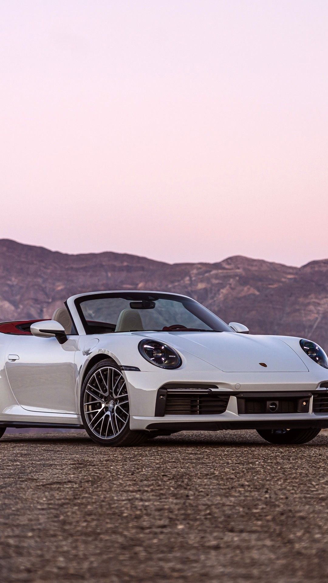 1080x1920  Обои Porsche 911 Carrera T 4K, Закат, 2022, 5K, 8K