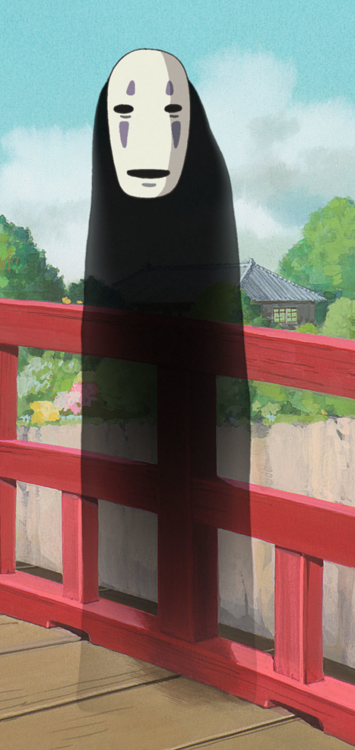 720x1520  Скачать обои \"Безликий (Унесенные Призраками)\" на телефон в высоком  качестве, вертикальные картинки \"Безликий (Унесенные Призраками)\" бесплатно