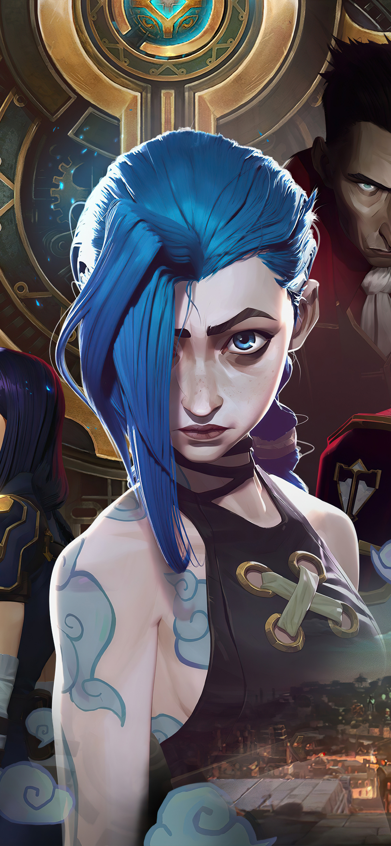 1284x2778  Mobile wallpaper: Tv Show, Jinx (League Of Legends), Arcane, 1429040  download the picture for free.