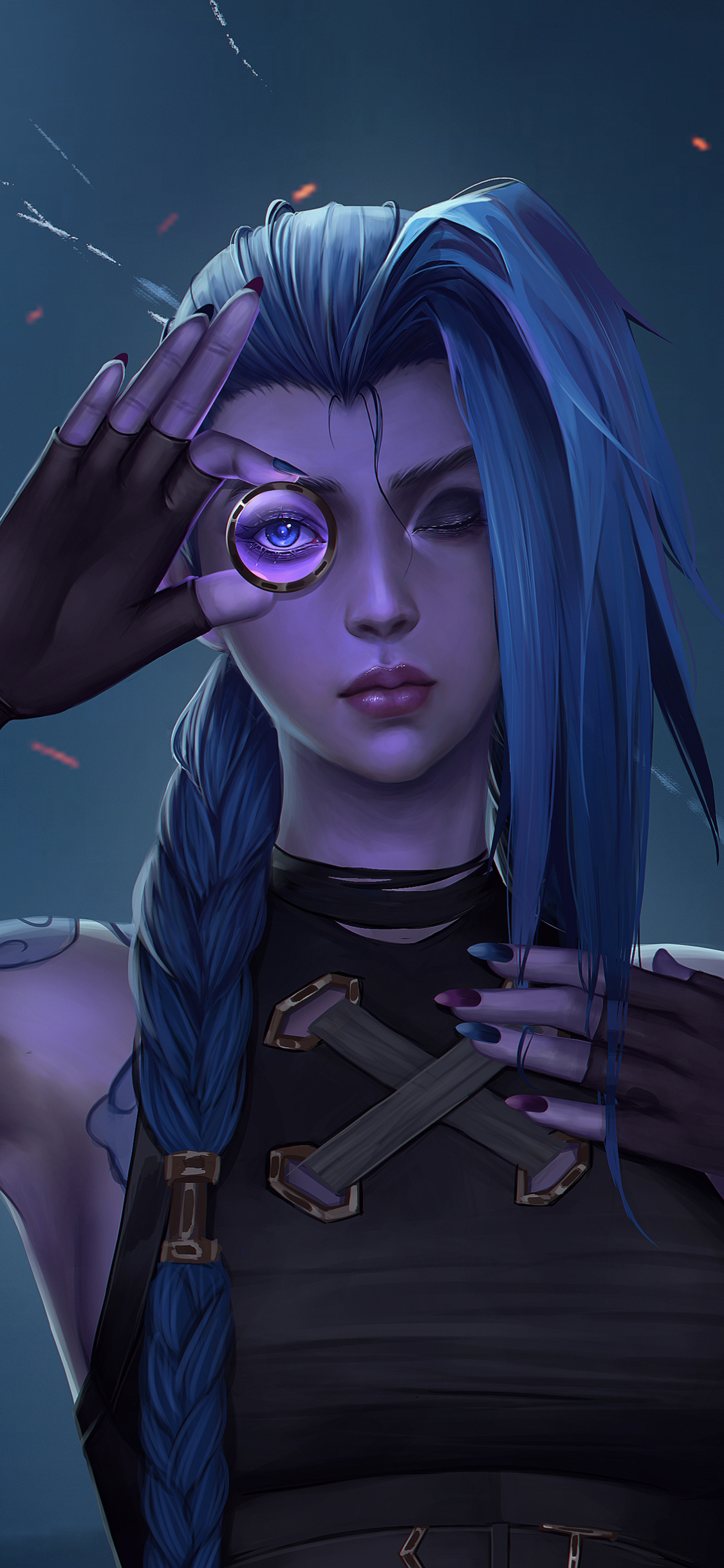 1125x2436  Jinx (League Of Legends) Phone Wallpapers