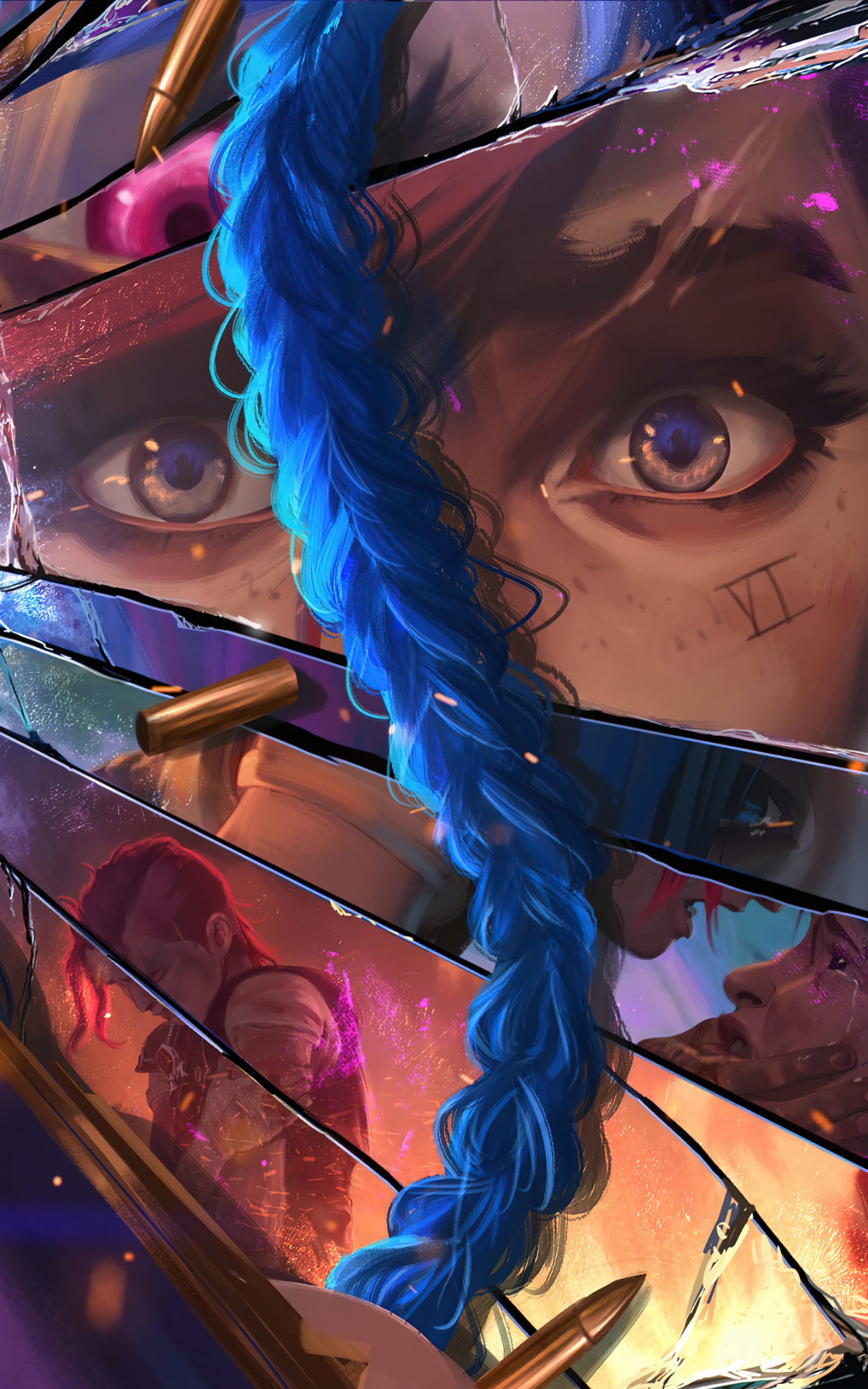 1200x1920  Обои на телефон: Телешоу, Джинкс (Лига Легенд), Аркейн, 1428685 скачать  картинку бесплатно.